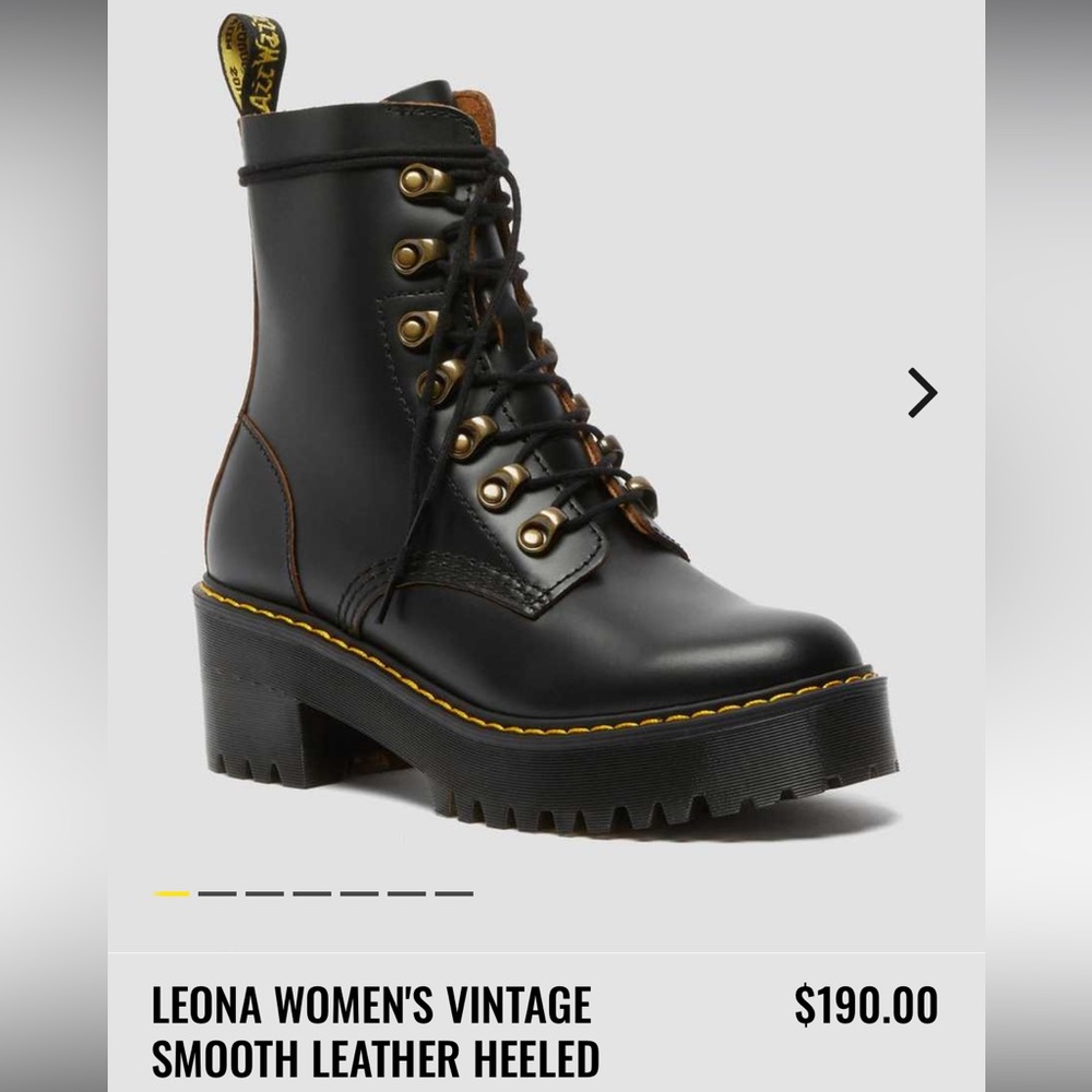 LEONA WOMEN'S VINTAGE SMOOTH LEATHER HEELED BOOTS
